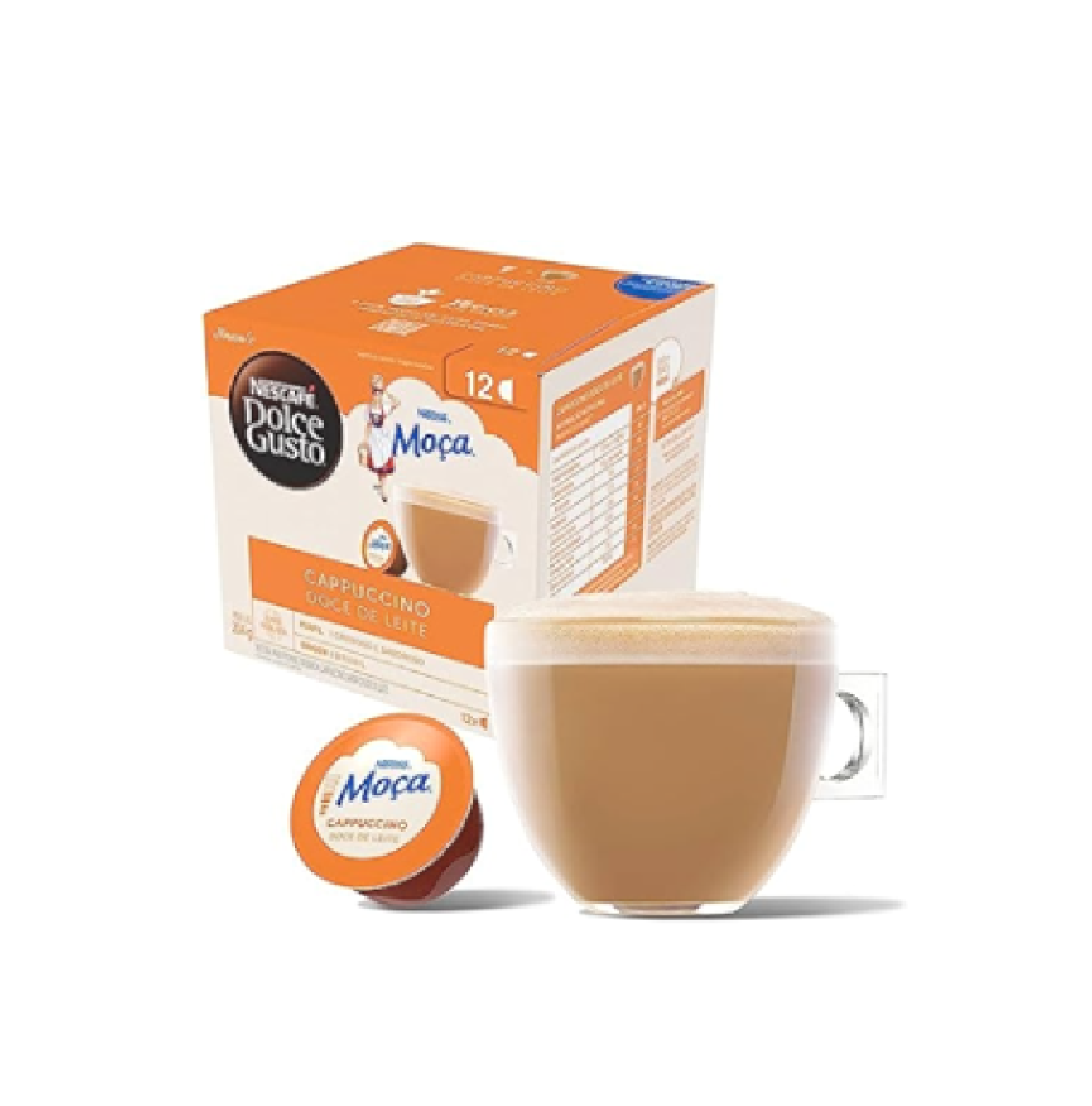 Nescafé Dolce Gusto - Cappuccino Moça Doce de Leite 10 Cápsulas (170g)